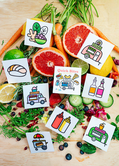 Quick Bites Mini Coloring Book