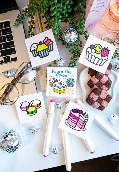 Foodie Files Mini Coloring Book Bundle