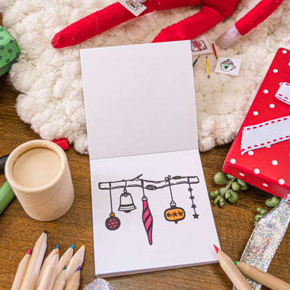 Color-Your-Own Winter Village Bundle