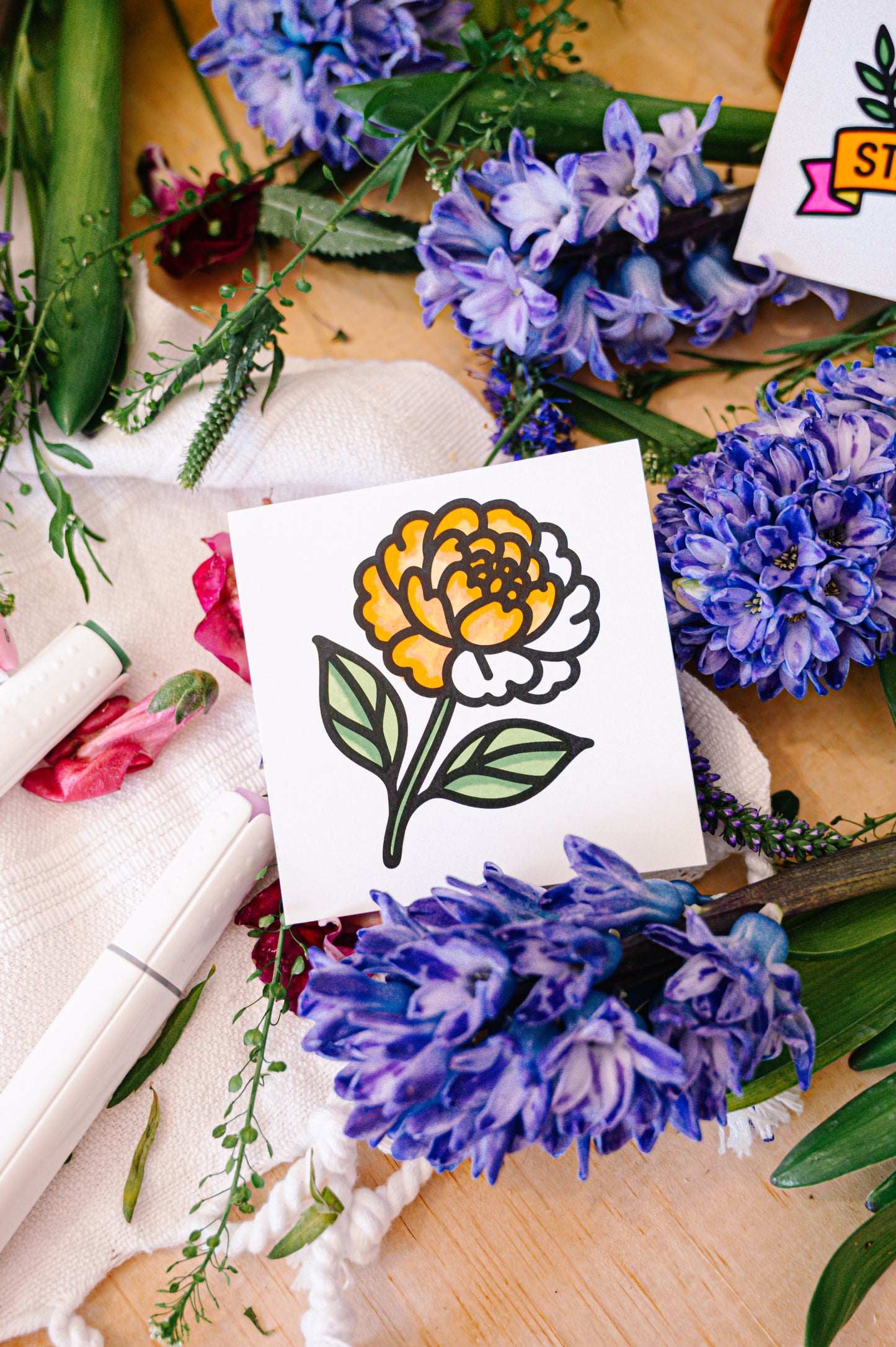 In Sunlight & Soil Mini Coloring Book