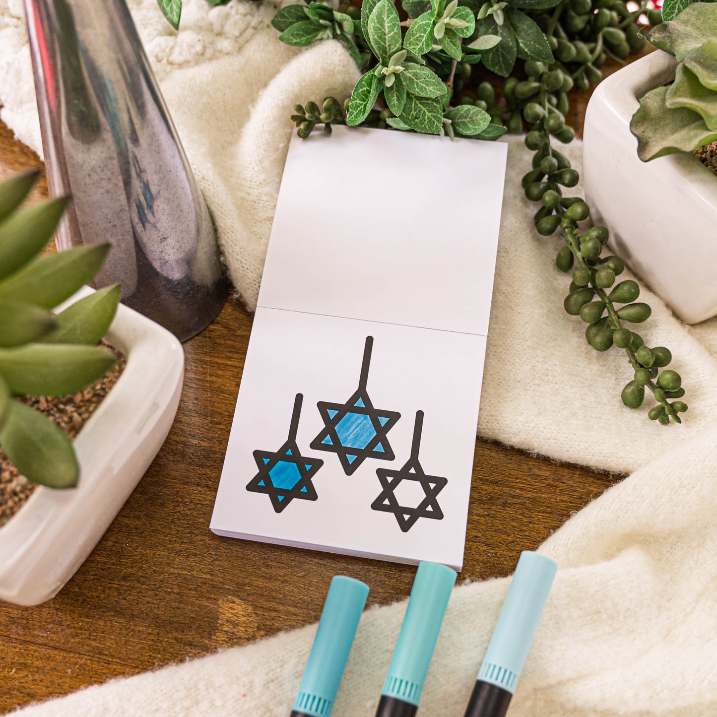 Happy Hanukkah Mini Coloring Book