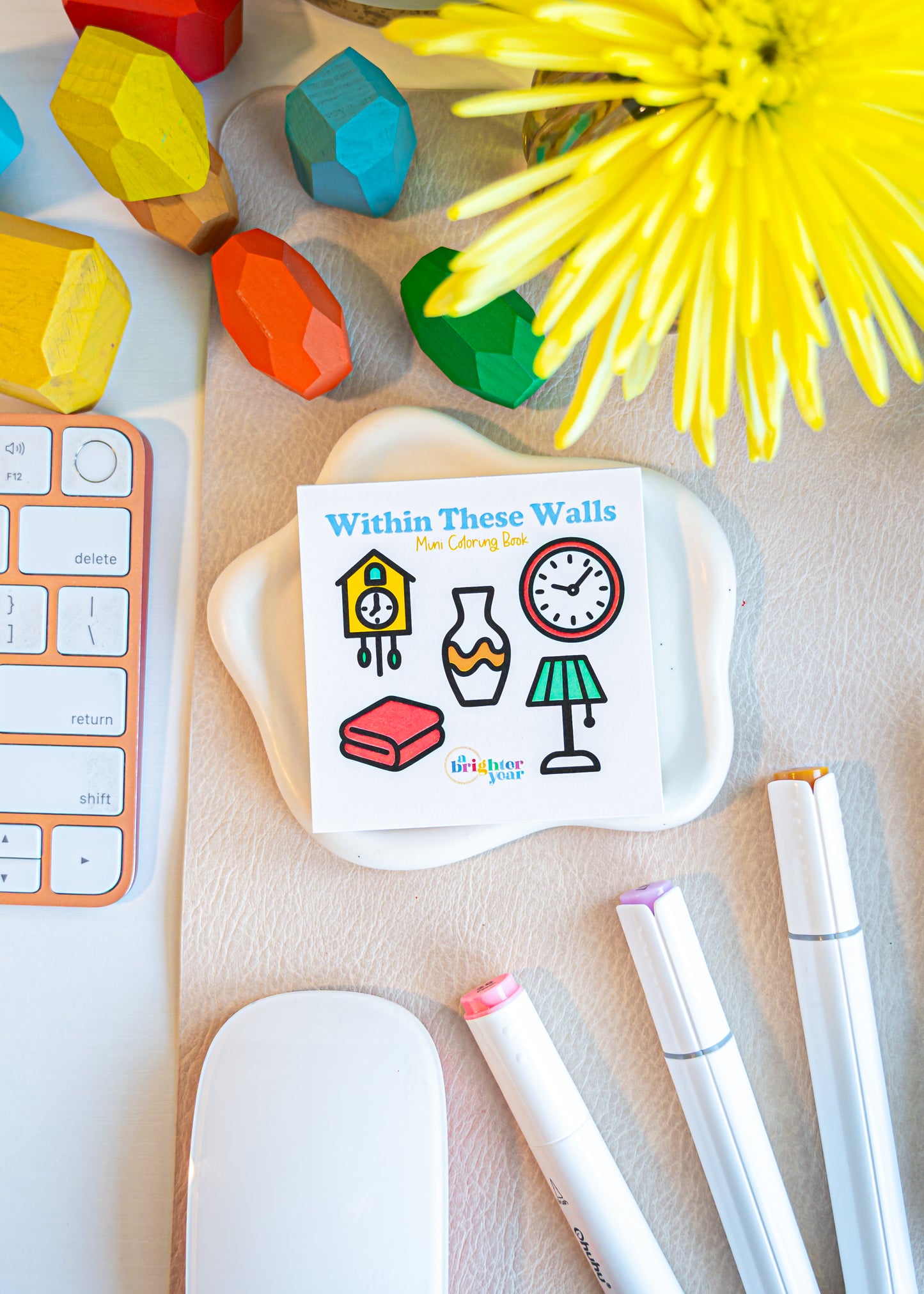 Within These Walls Mini Coloring Book
