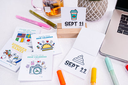 Quarterly Coloring + Calendar Subscription Box