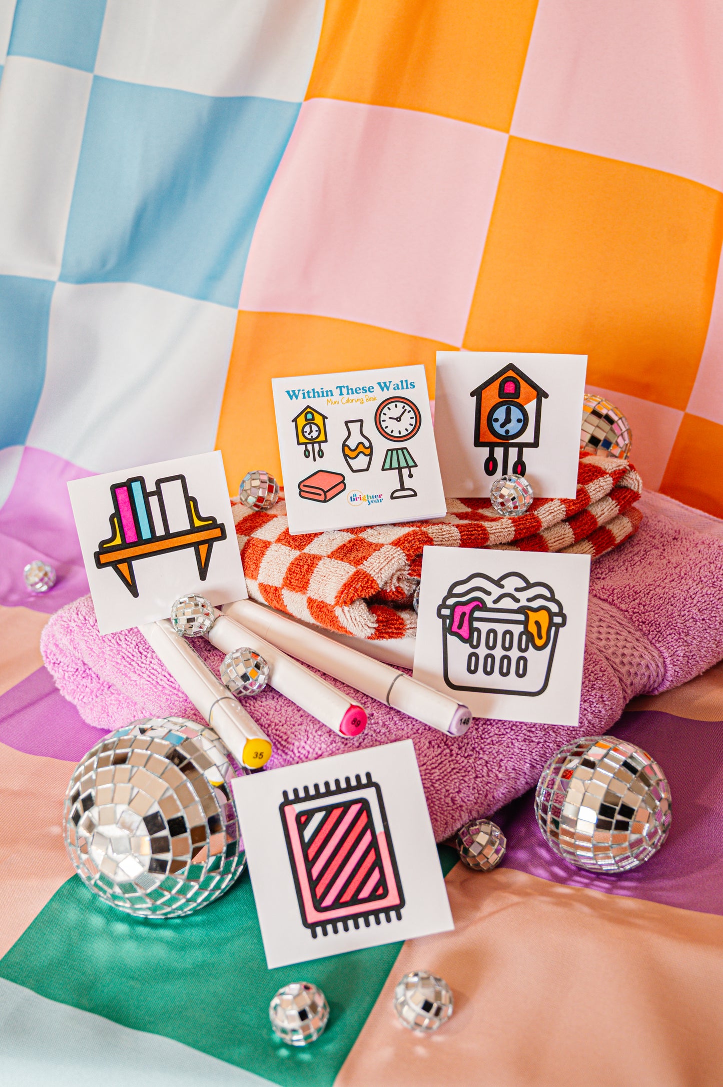 Within These Walls Mini Coloring Book