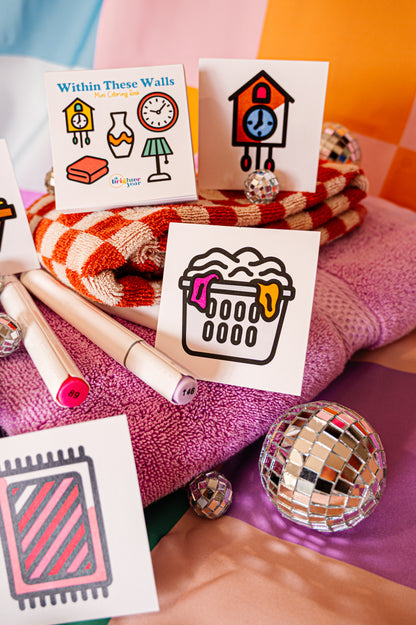 Within These Walls Mini Coloring Book