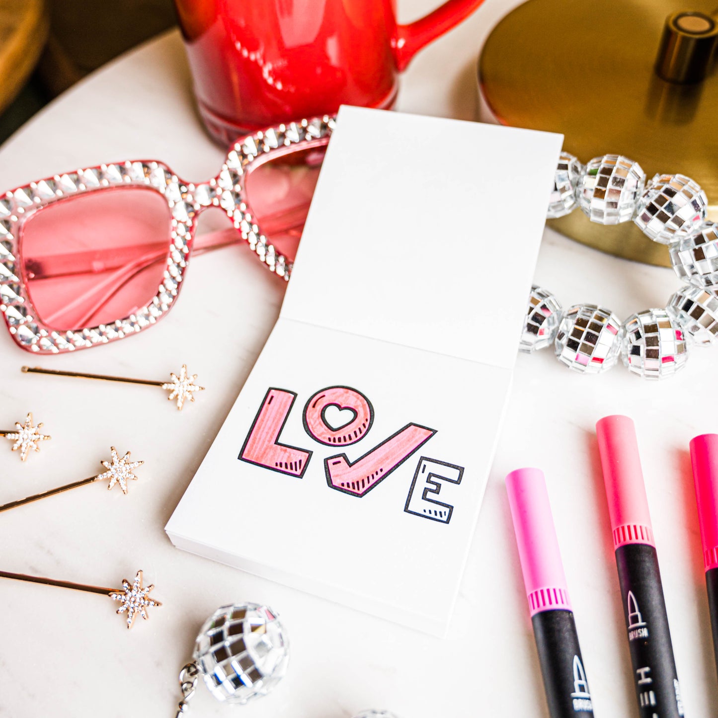 XOXO Valentine Mini Coloring Book