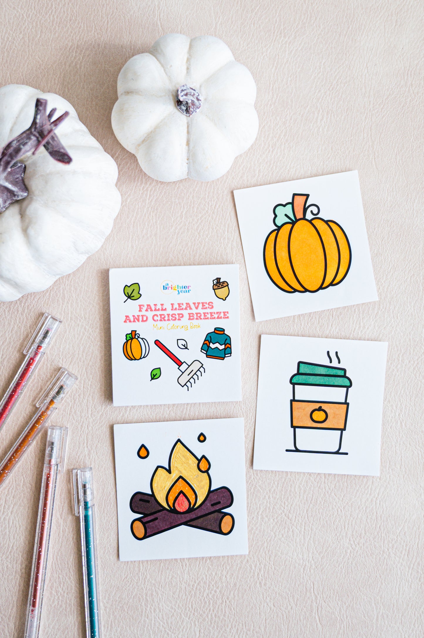 Quarterly Coloring + Calendar Subscription Box