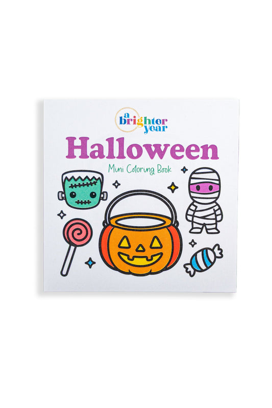 Halloween Mini Coloring Book