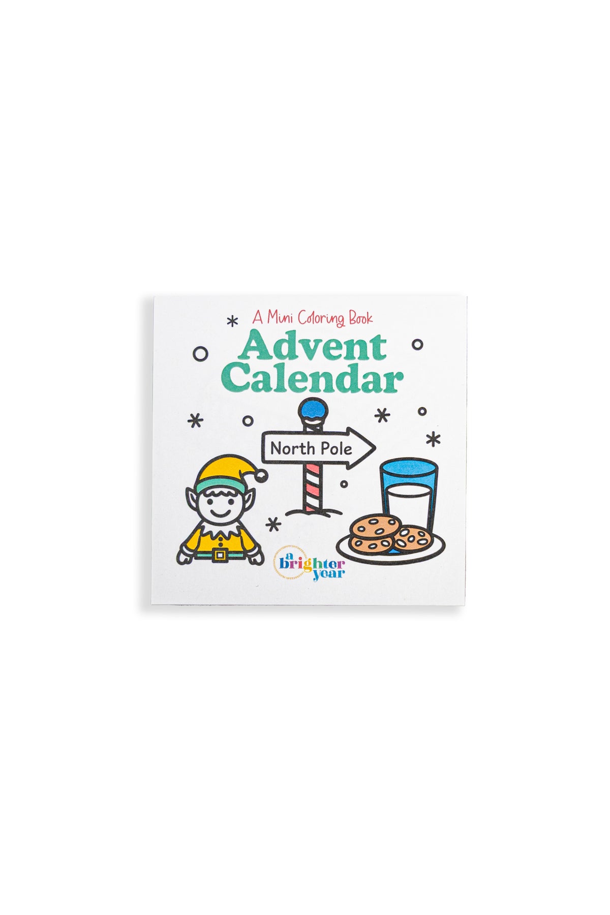 Advent Calendar Mini Coloring Book