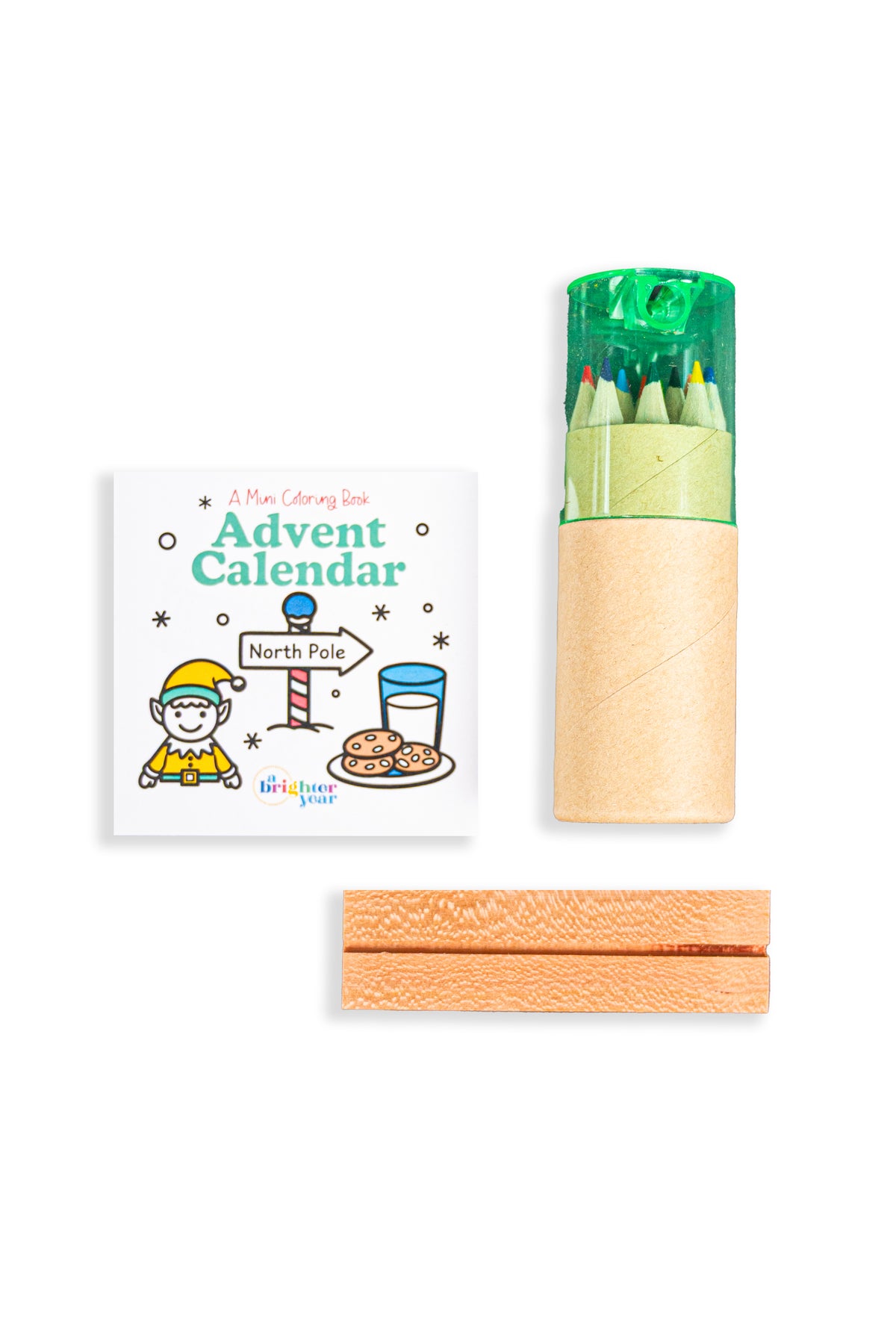 Advent Calendar Mini Coloring Book
