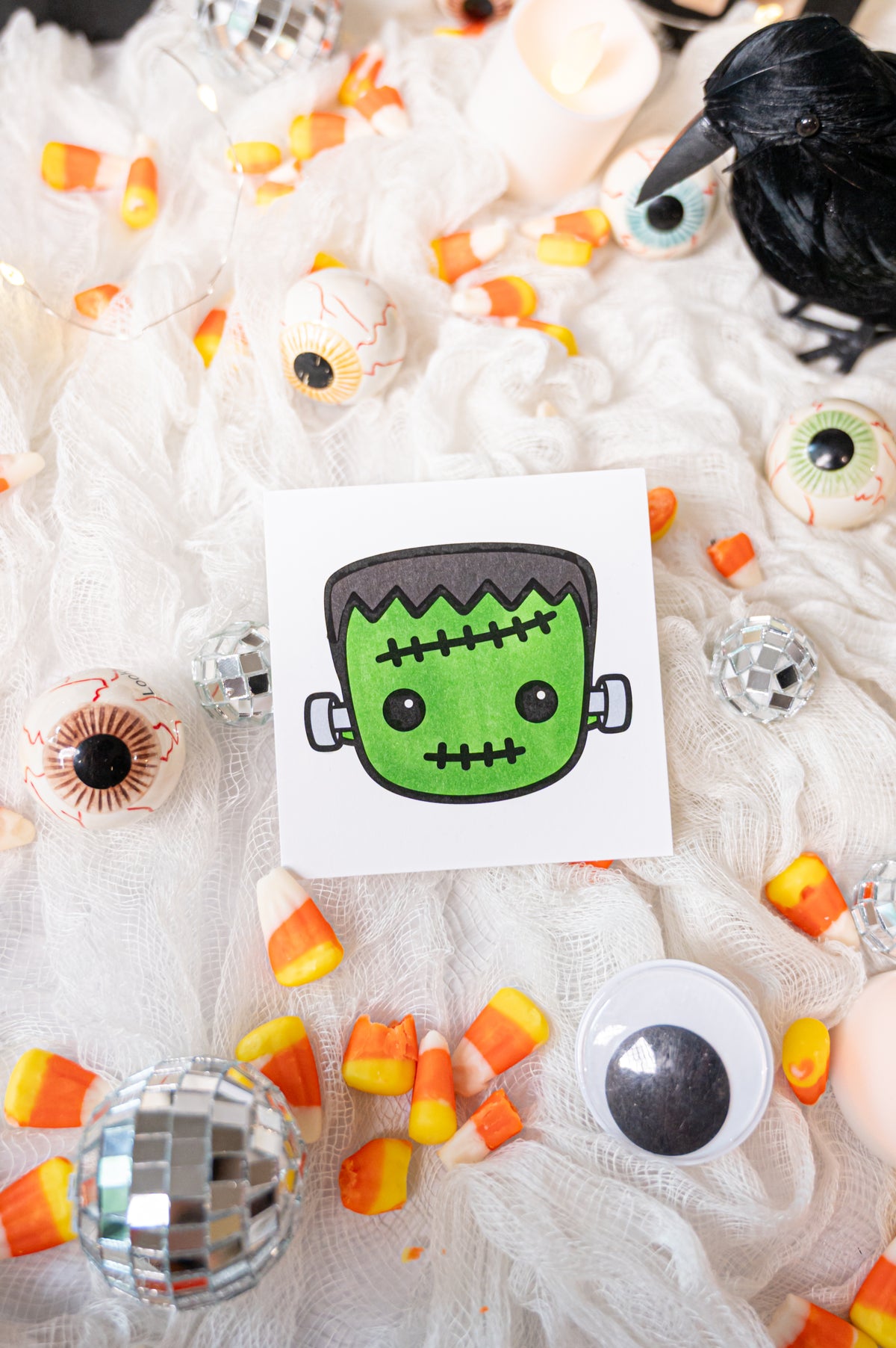 Halloween Mini Coloring Book