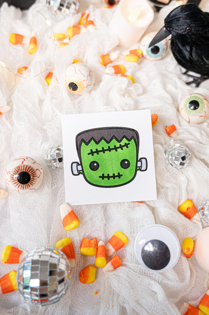 Halloween Mini Coloring Book