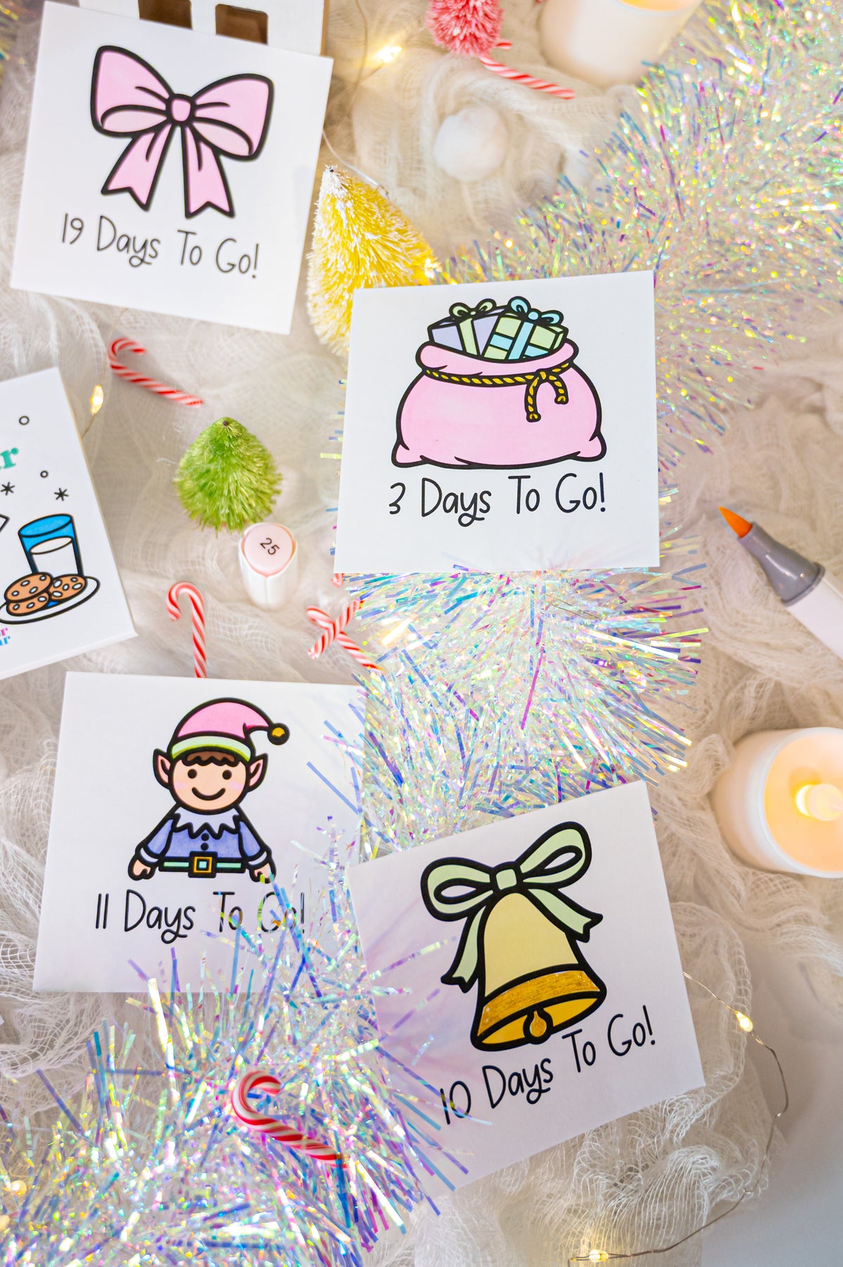 Advent Calendar Mini Coloring Book