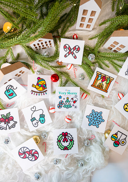 Very Merry Mini Coloring Book