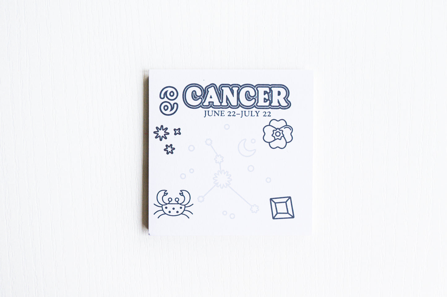 Color the Cosmos Post-It Notes — Cancer