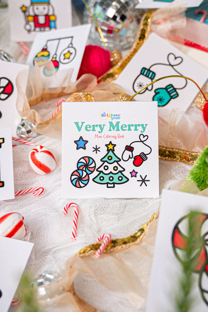Very Merry Mini Coloring Book