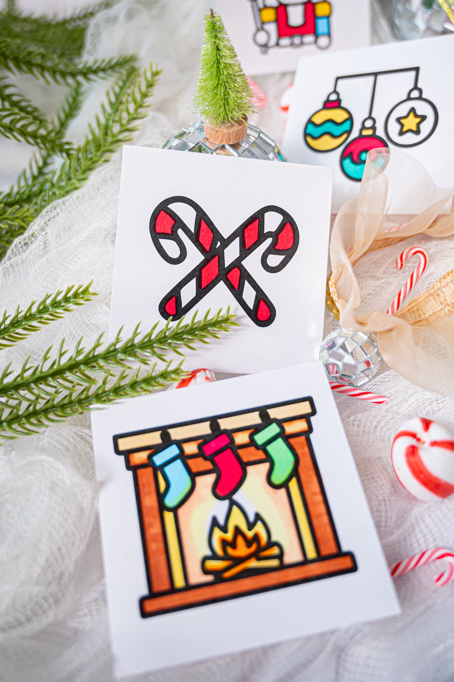 Very Merry Mini Coloring Book
