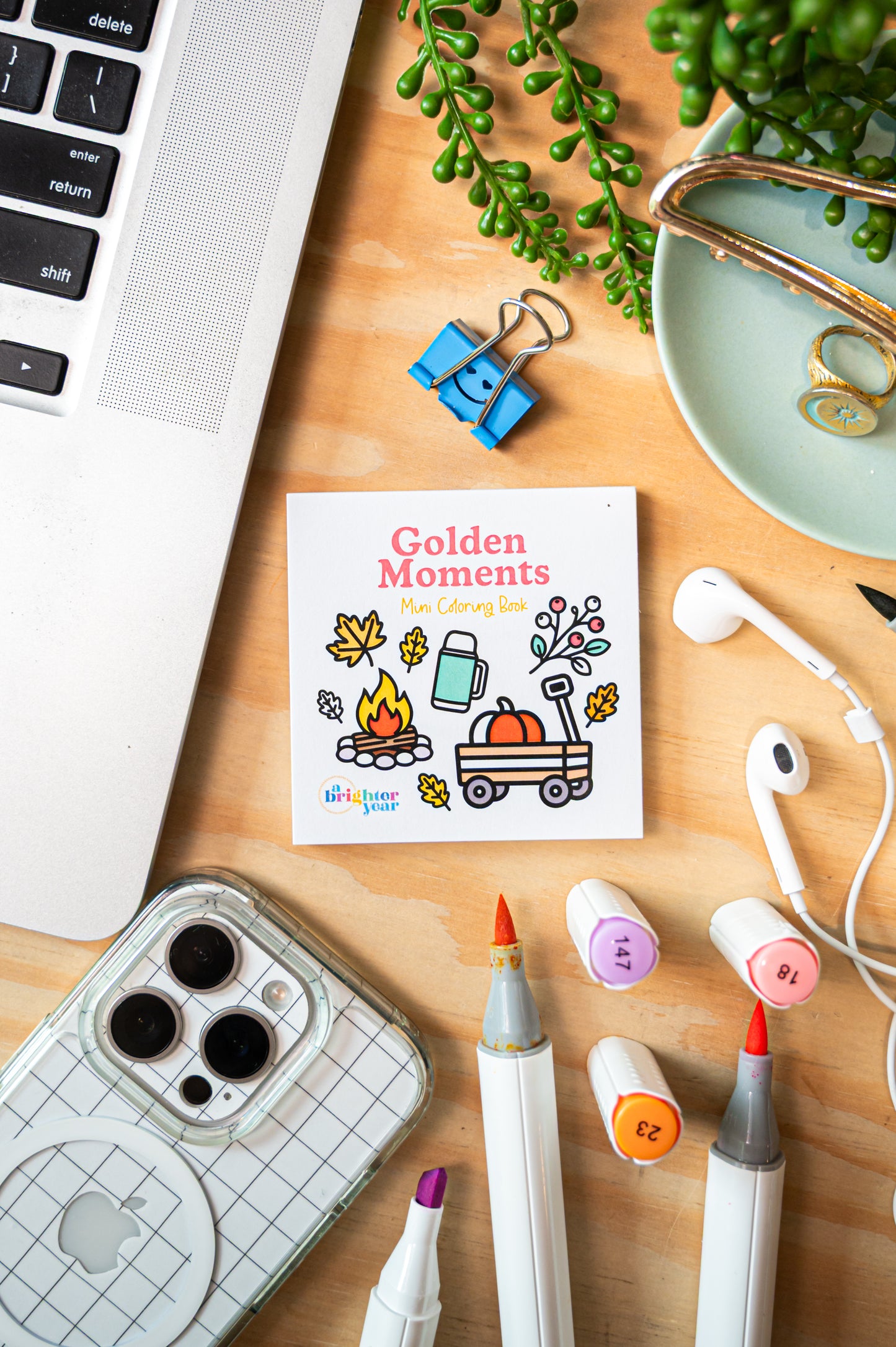 Quarterly Coloring + Calendar Subscription Box