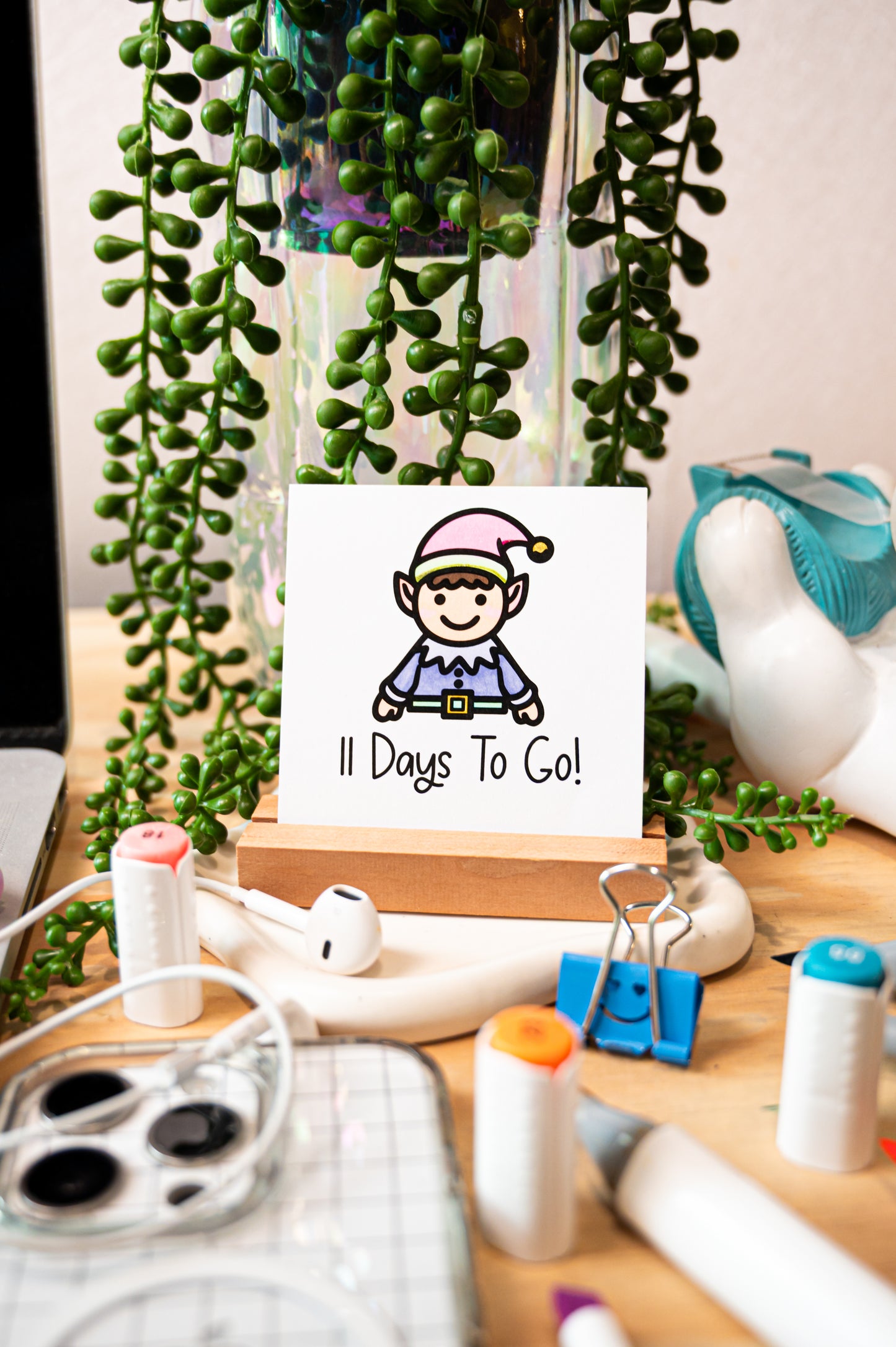 Advent Calendar Mini Coloring Book