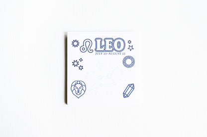 Color the Cosmos Post-It Notes — Leo