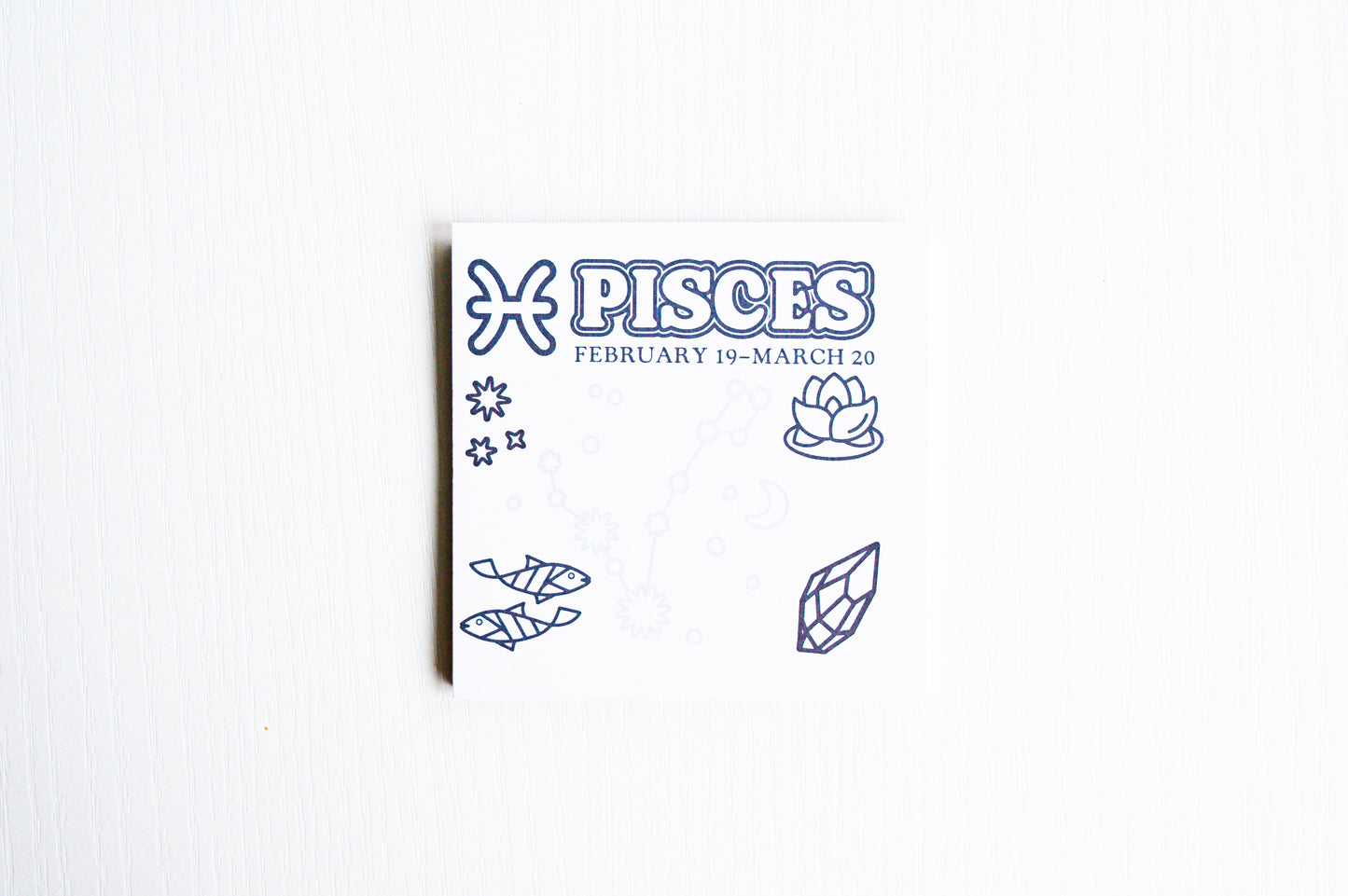 Color the Cosmos Post-It Notes — Pisces