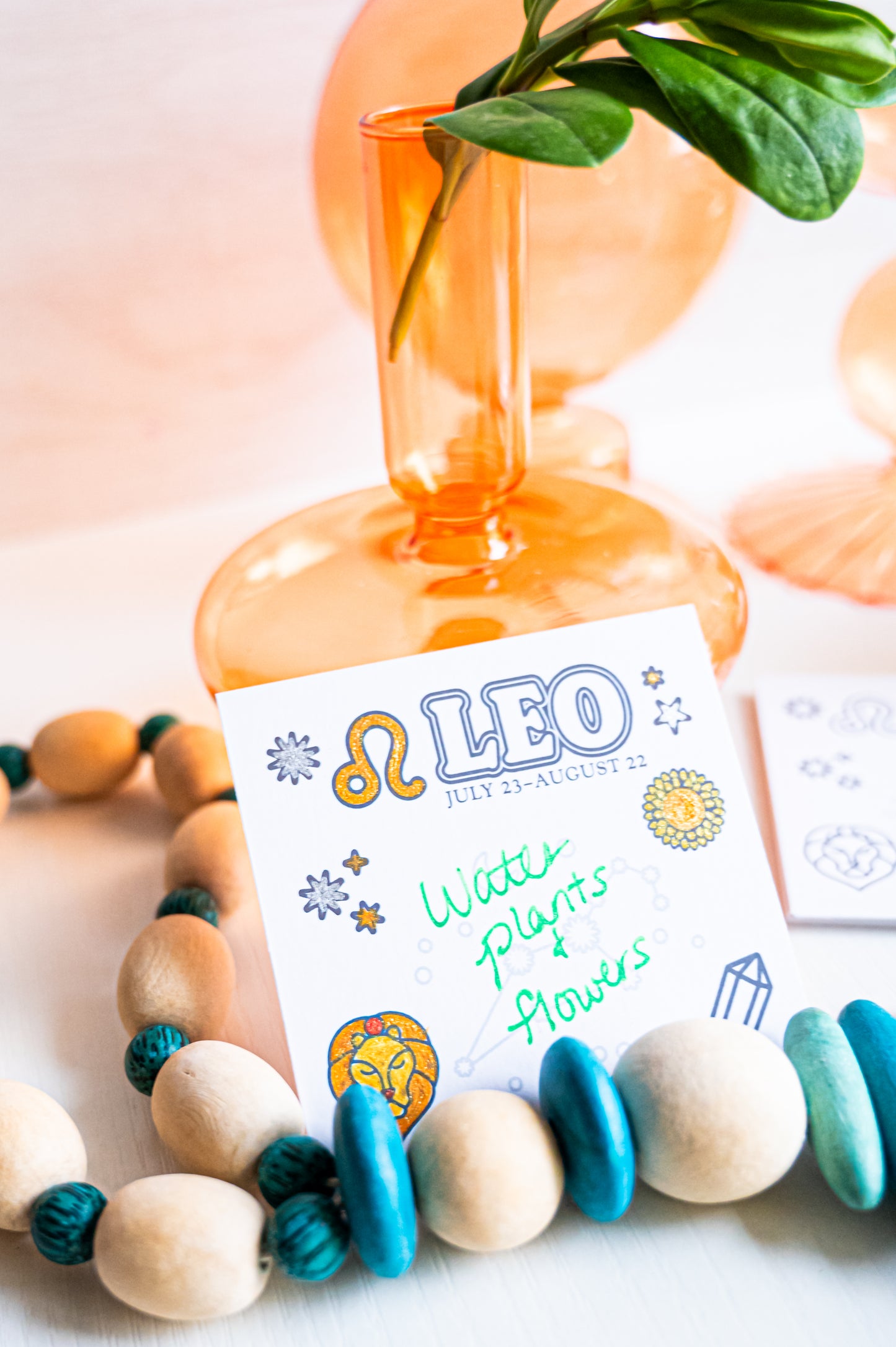 Color the Cosmos Post-It Notes — Leo