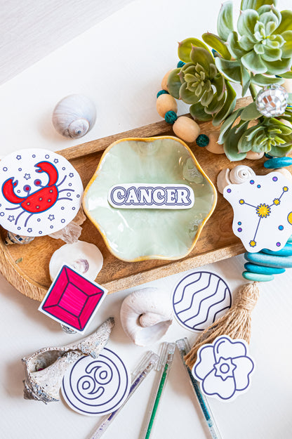 Color the Cosmos Stickers — Cancer