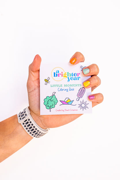 Little Moments Mini Coloring Book