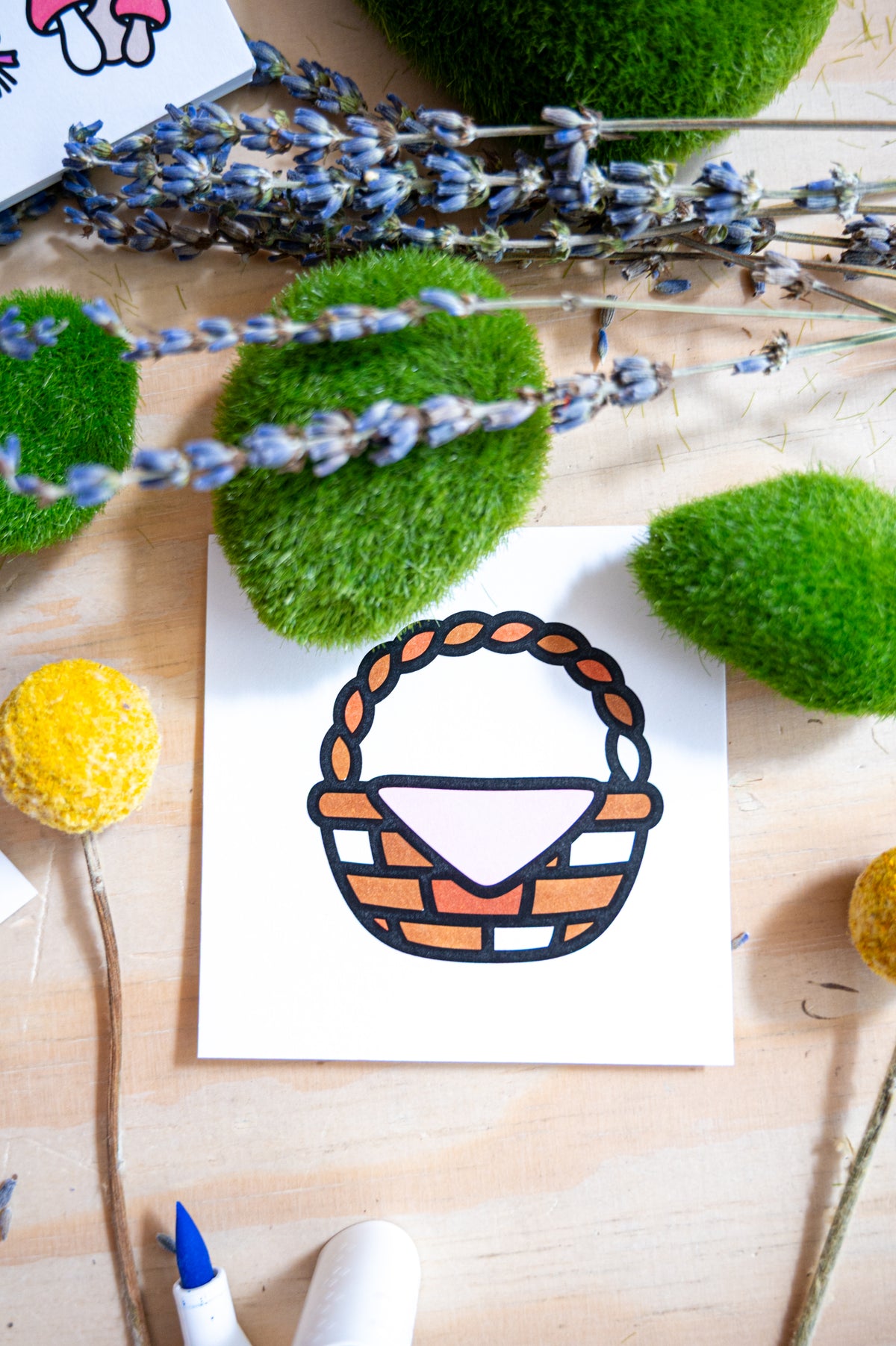 Meadows & Moss Mini Coloring Book