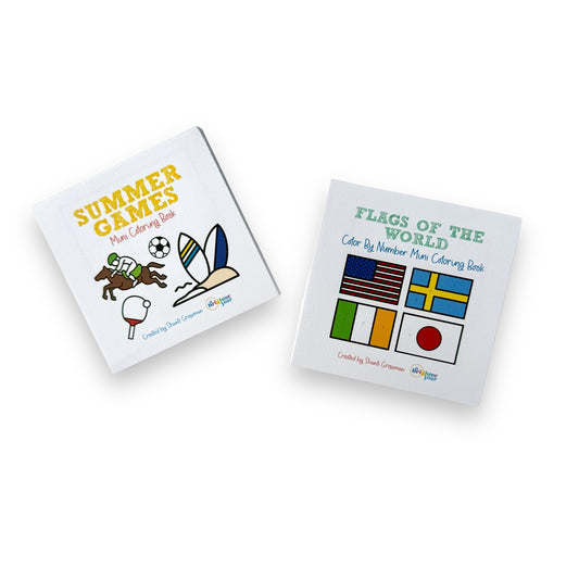 Flags of the World and Summer Games Book Bundle