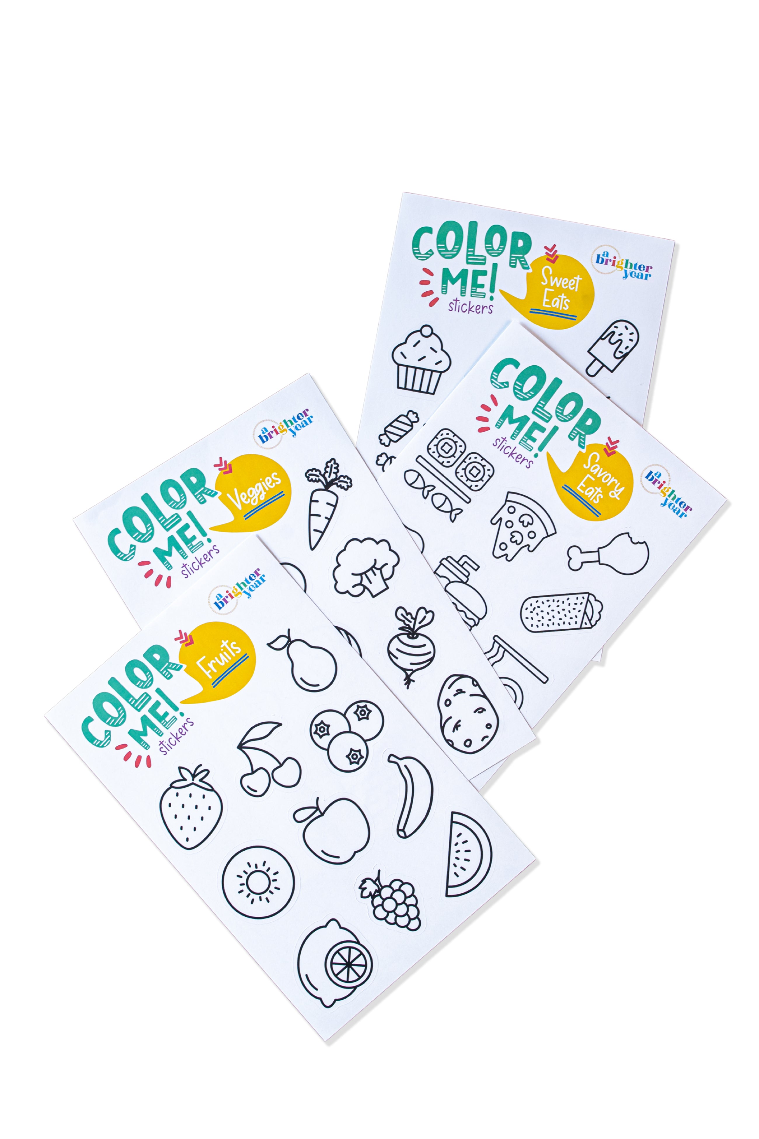 Colorable Sticker Bundles - A Brighter Year