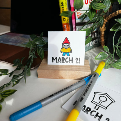 Quarterly Coloring + Calendar Subscription Box