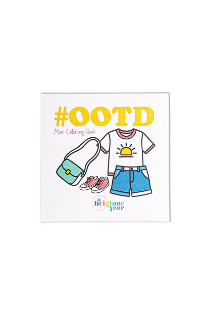 #OOTD Mini Coloring Book