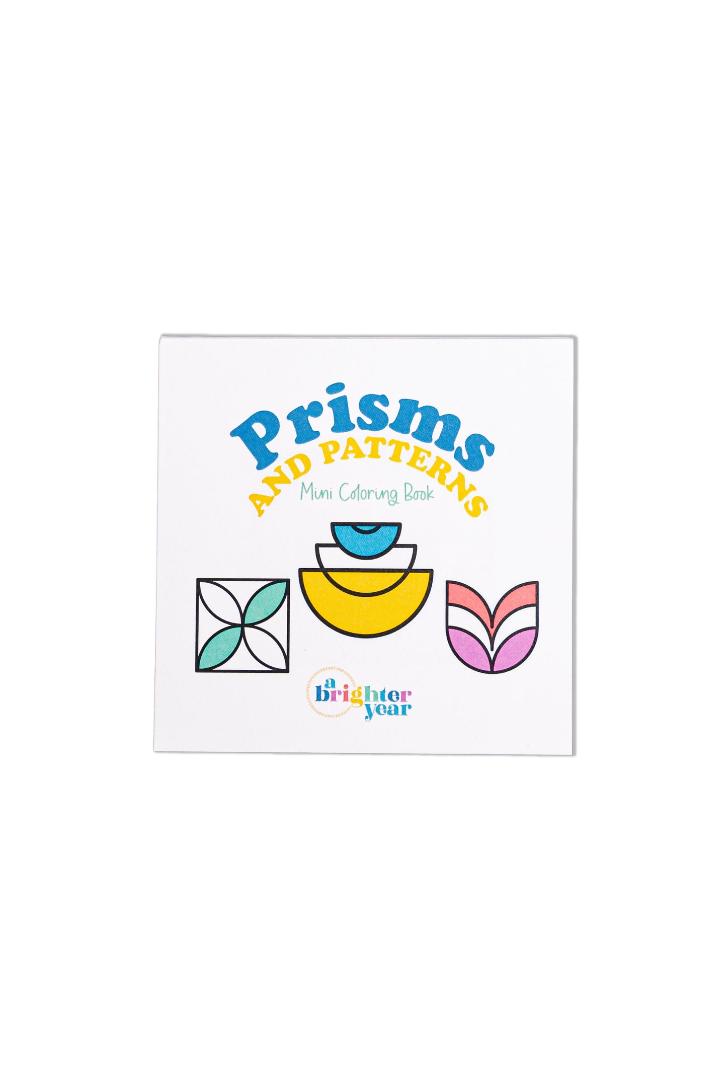 Prisms and Patterns Mini Coloring Book