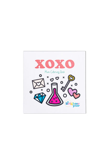 XOXO Valentine Mini Coloring Book