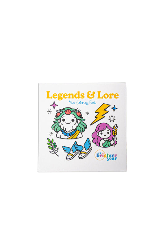 Legends & Lore Mini Coloring Book