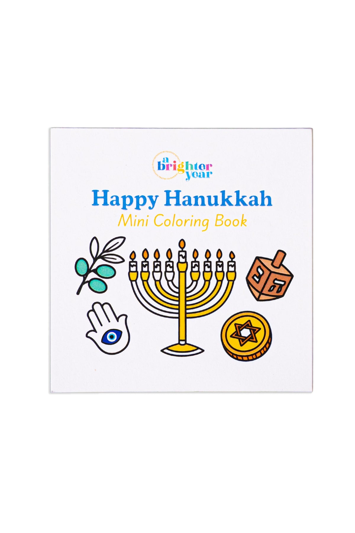 Happy Hanukkah Mini Coloring Book