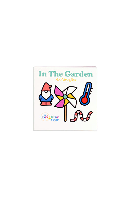 In the Garden Mini Coloring Book