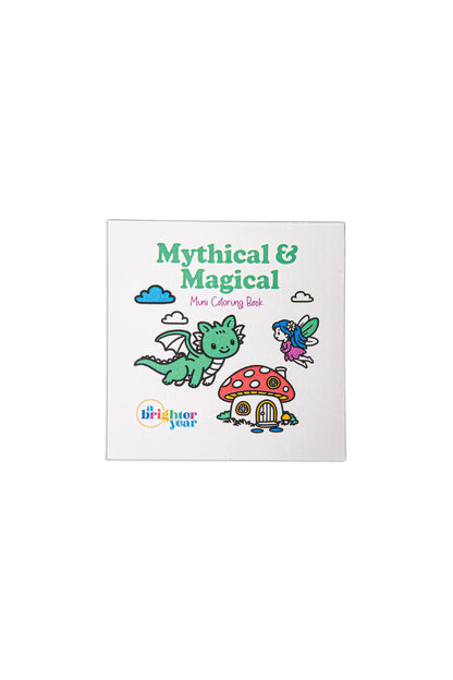 Mythical and Magical Mini Coloring Book
