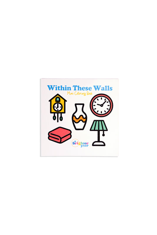 Within These Walls Mini Coloring Book