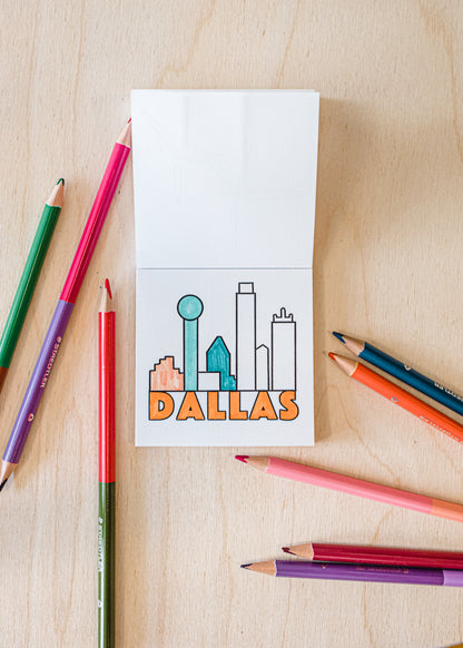 Tiny Texas Mini Coloring Book