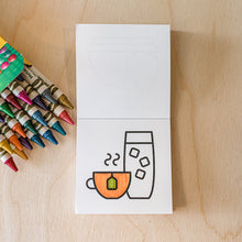 Load image into Gallery viewer, Tiny Eats + Treats Coloring Book
