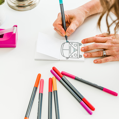 Little Moments Mini Coloring Book