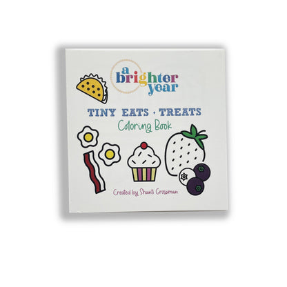 Tiny Eats + Treats Coloring Book